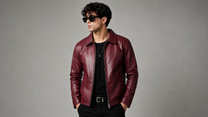 FAUX HUB Men Solid Casual Jacket