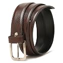 Faux Leather Belt for Men Adjustable