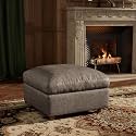 Faux Leather Modular Sectional Sofa with Storage