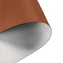 Faux Leather Table Cover,1.8mm Thick,42x66 Inch Table Protector,Table Protector for Dining Room Table,Dining Table Cover,Table Cover Protector,Dining Table Protector(Brown+Gray,42x66)