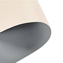 Faux Leather Table Cover,1.8mm Thick,42x60 Inch Table Protector,Table Protector for Dining Room Table,Dining Table Cover,Table Cover Protector(Beige+Light Gray,42x60)