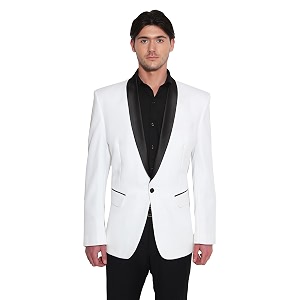 FAVOROSKI Mens Slim Blazer