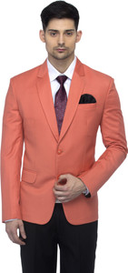favoroski solid single breasted party men blazer