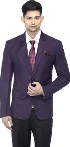 favoroski solid single breasted party men blazer