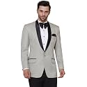 FAVOROSKI Tuxedo Blazer for Men with 2