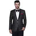 FAVOROSKI Wedding Sequence Blazer Suit for Men | Embroidered Velvet Blazer | Relaxed Fit Blazer for Men Wedding Party | Ethnic Wear Blazer for Men | Blazer Suit for Men | Festive Blazers for Men