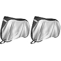 Favoto Bike Cover Waterproof Outdoor Storage for 1 or 2 Bikes Bicycle Cover (Pack of 2)