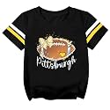 FAYALEQ Football Shirts for Girls Boys Game Day Shirt Softball Season Tee