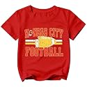 FAYALEQ Football Shirts for Girls Boys Game Day Shirt Softball Season Tee