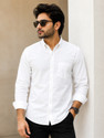 Fayazcollection Men Regular Fit Solid Button Down