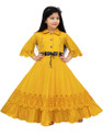 FAYEZFASHION Girls MaxiFull Length Party Dress