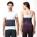 FAZTER Abdominal Belt After Delivery For Tummy Reduction (L, Grey)