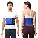 FAZTER Abdominal Belt After Delivery For Tummy Reduction (M, Blue)