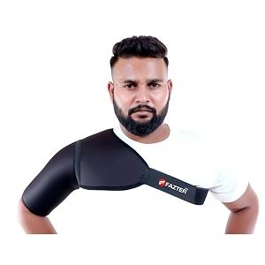 fazter shoulder support belt for men and women adjustable stretch dislocation joint injuries pain relief belt pain reliever brace