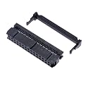 FC-6P FC-8P FC-10P FC-14P FC-16P to FC-40P IDC Socket 2x5 Pin Dual Row Pitch 2.54mm Connector 10-Pin Cable(30P,5PCS)