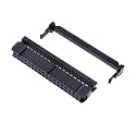 FC-6P FC-8P FC-10P FC-14P FC-16P to FC-40P IDC Socket 2x5 Pin Dual Row Pitch 2.54mm Connector 10-Pin Cable(36P,5PCS)