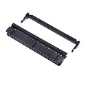 FC-6P FC-8P FC-10P FC-14P FC-16P to FC-40P IDC Socket 2x5 Pin Dual Row Pitch 2.54mm Connector 10-Pin Cable(44P,5PCS)