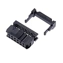 FC-6P FC-8P FC-10P FC-14P FC-16P to FC-40P IDC Socket 2x5 Pin Dual Row Pitch 2.54mm Connector 10-Pin Cable(12P,10PCS)