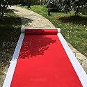 4 x 12 feet Carpet for Hall, Award Function, School &amp; Colleges, Marriage Ceremony &amp; Any Function Event Red Color