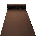 4 x 135 feet Carpet for Function, Award Function, School &amp; Colleges, Marriage Ceremony &amp; Any Function Event Brown Color