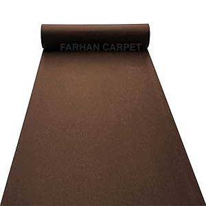 4 x 26 feet carpet for party hall award function school amp colleges marriage ceremony amp any function event brown color