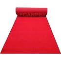 4 x 52 feet Carpet for Party Hall, Award Function, School &amp; Colleges, Marriage Ceremony &amp; Any Function Event Red Color