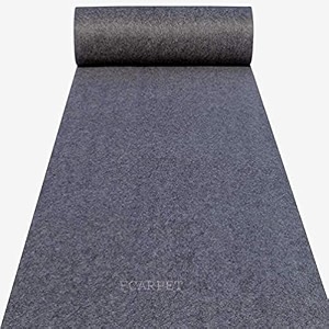 4 x 58 feet carpet for stair award function school amp colleges marriage ceremony amp any function event dark grey