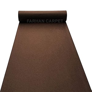 4 x 75 feet carpet for function award function school amp colleges marriage ceremony amp any function event brown color