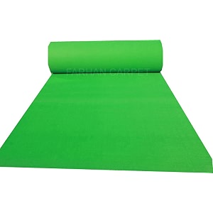 4 x 98 feet carpet for stair award function school amp colleges marriage ceremony amp any function event green color