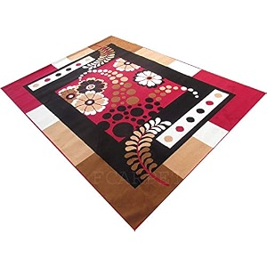bedrooms carpet fine wool with soft touch 7x10 ft red