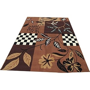 fine quality bedroom amp living room rectangular carpet 6x8 feet gold multi