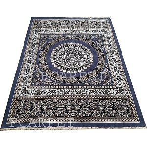 floral design carpet with fine quality 2 x 4 feet runner grey multi