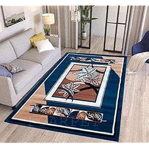 modern carpet velvet touch 60x 80 feet teal blue a