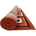 Modern Carpet Velvet Touch 6.0X 8.0 Feet Rust A