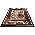 Most Prefer Design 110X165 CM(4X5 FEET) Gold Multi