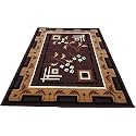 TOP Selling Design with Multiple Choice 120X150 CM(4X5 FEET) Brown Multi