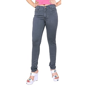 FCK-3 Stretchable Denim Pencil Fit Regular Fit