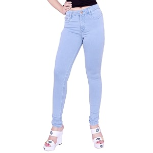 FCK-3 Stretchable Denim Pencil Fit Regular Fit