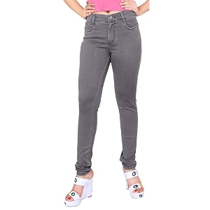 FCK-3 Stretchable Denim Pencil Fit Regular Fit