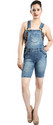 FCK-3 Women Blue Dungaree