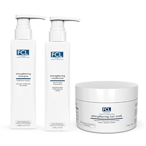 fcl strengthening shampoo amp conditioner  hair fall control kit  strengthens hair  reduces frizz  promotes hair growth  cleans scalp  paraben amp sulphate free 400ml