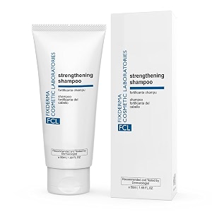 fcl strengthening shampoo strengthens hair  controls hair fall  reduces frizz  promotes hair growth  cleans scalp  mild shampoo  paraben amp sulphate free - 50ml