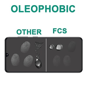 fcs glass front matte anti shock screen protector for nothing cmf phone 1 5g shock-proof screen protector 9h hardness flexible matte