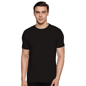 FCUK Mens Solid Regular fit T-Shirt