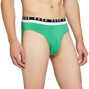 FCUK Mens Solid Trunks