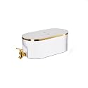 Fdit Cold, 5.3L Large Capacity Sealed Water Dispenser with Faucet Food Grade PP PS Material for Odor Proof Home Office Use