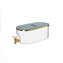 Fdit Cold, 5.3L Large Capacity Sealed Water Dispenser with Faucet Food Grade PP PS Material for Odor Proof Home Office Use