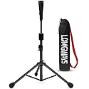FDLS Portable Adjustable 27"-46" Tripod Stand Baseball Tee with Bag