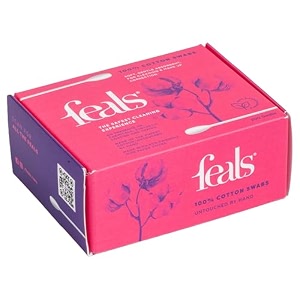 feals cotton ear budsswabs 200 stems400 swabs in each box pack of 1