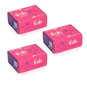 feals cotton ear budsswabs 200 stems400 swabs in each box pack of 3